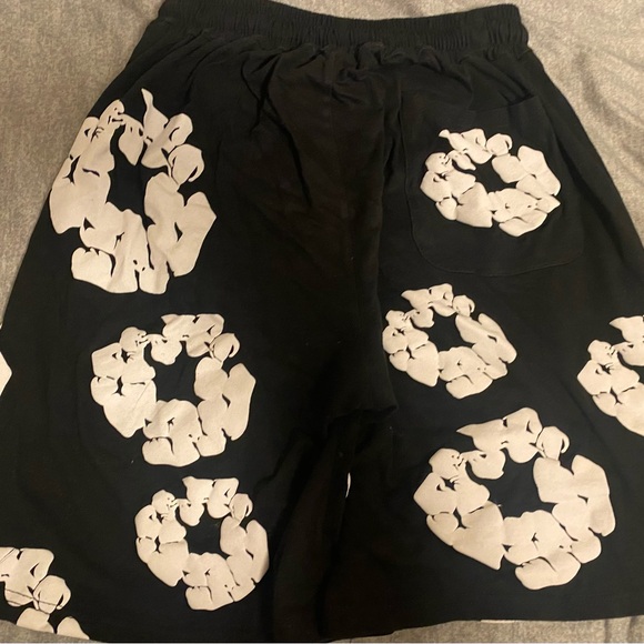 Denim tear black shorts